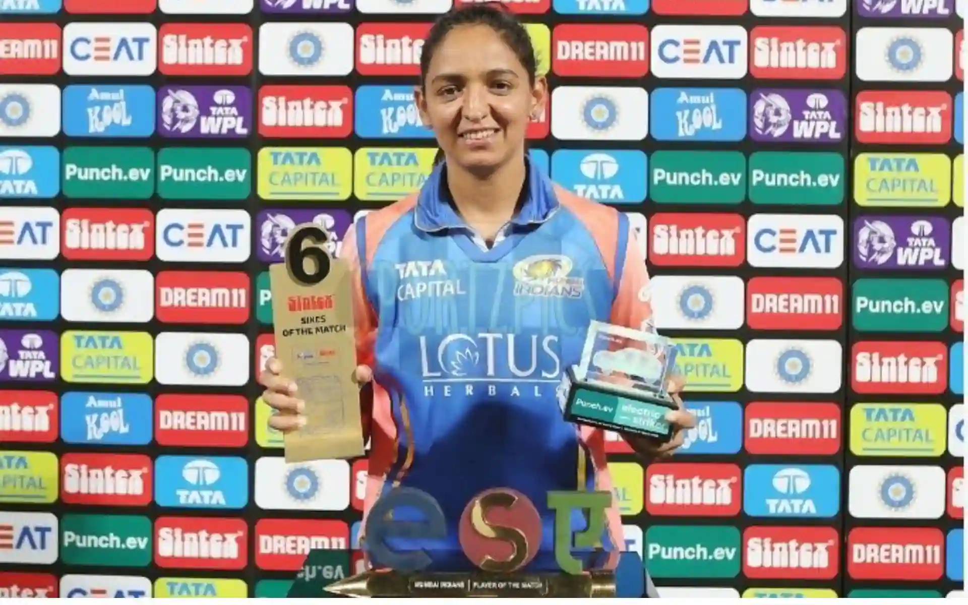 Harmanpreet Kaur has won the most POTM awards in WPL (X.com)