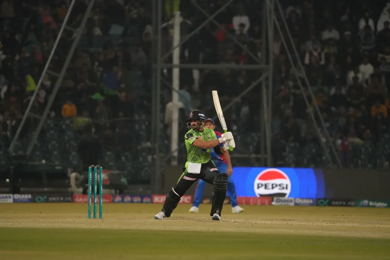 Sahibzada Farhan in action for Lahore Qalandars [X.com]