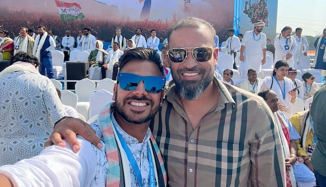 'All The Best,' Ex-KKR Star Wishes Yusuf Pathan On Political Venture