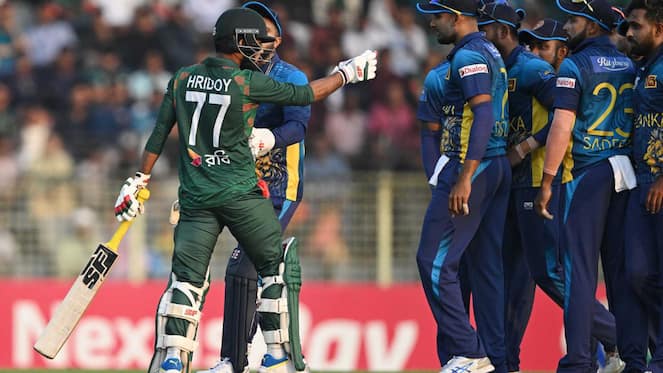 ICC Slaps Bangladesh's Towhid Hridoy With Fine For Breaching Code of Conduct vs Sri Lanka