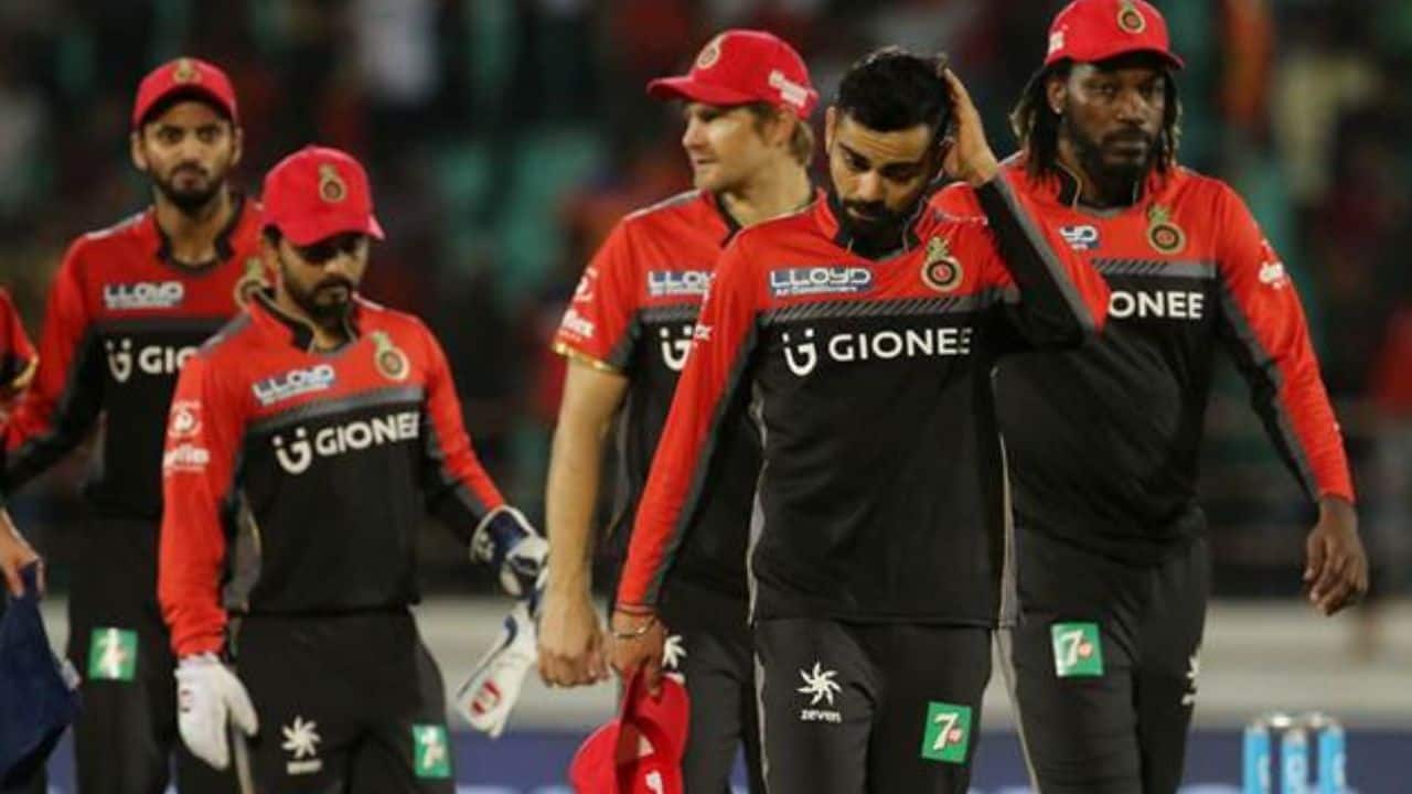 The record for the lowest IPL total belongs to RCB  [x.com]