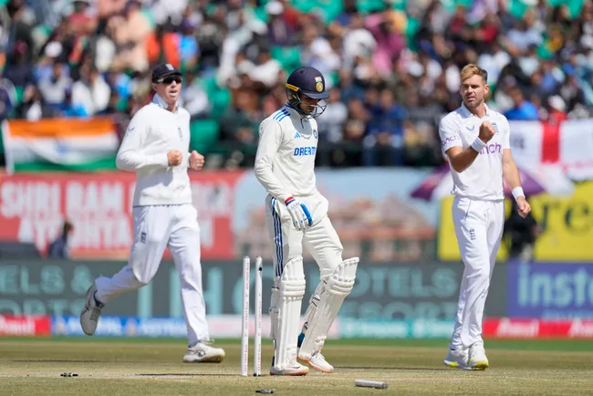  Anderson got his 700th Test wicket Dharamshala 