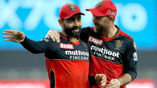 Glenn Maxwell seen with Virat Kohli [X.com]