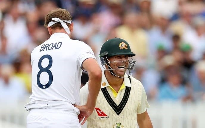 Stuart Broad has dismissed David Warner 17 times in Test cricket (X.com)