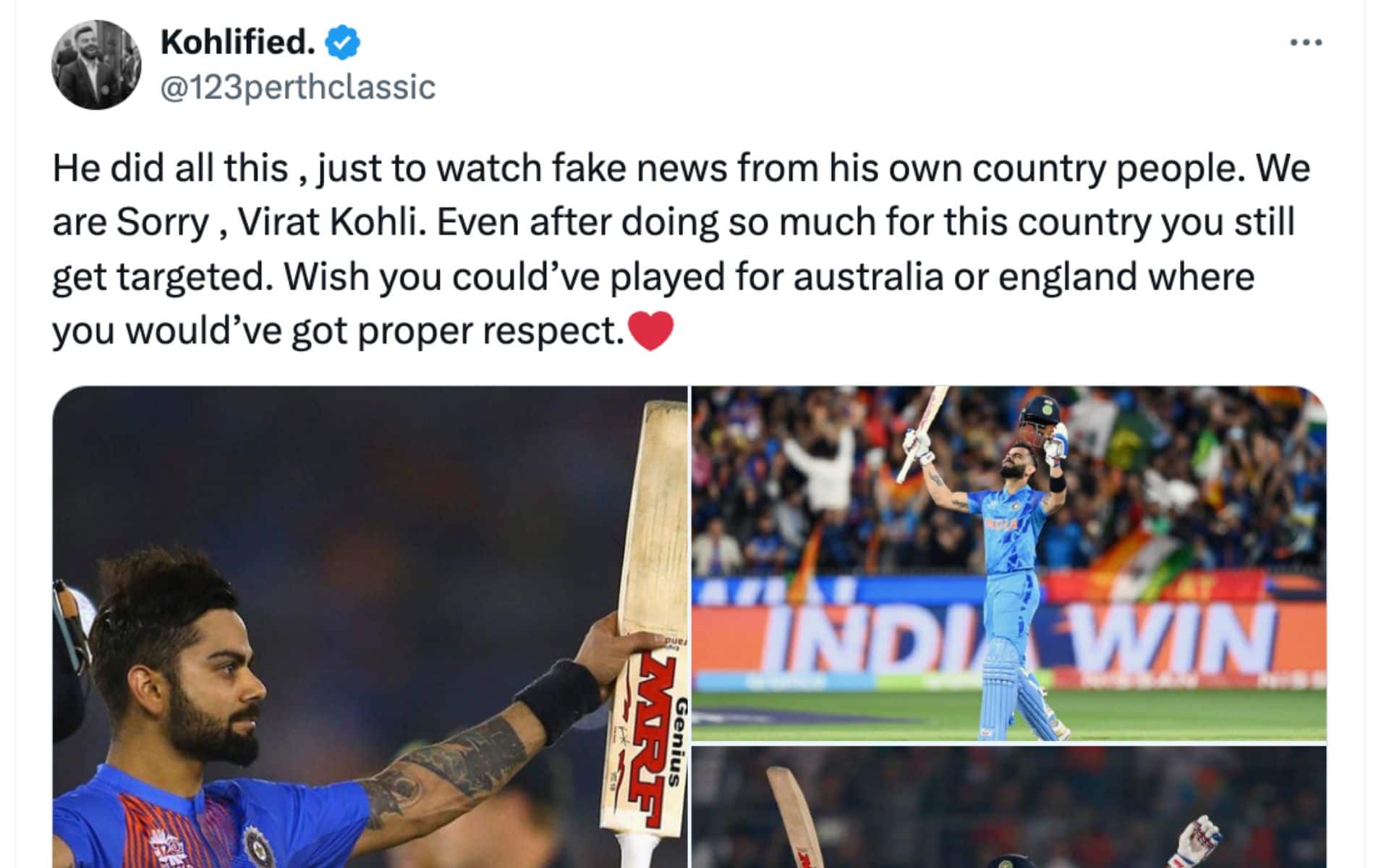 Fans react on Kohli's ommision (X.com)