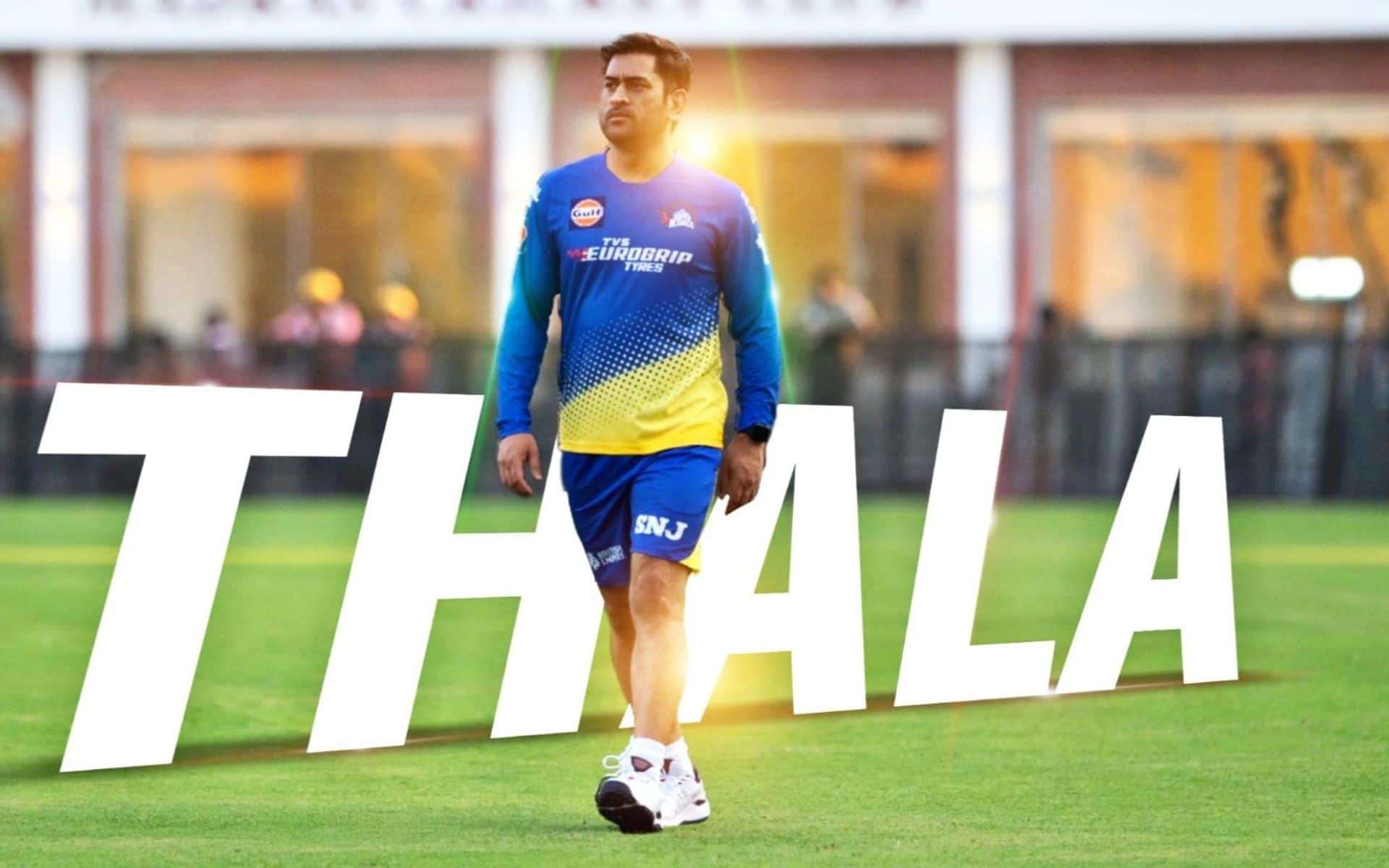 MS Dhoni is lovingly called 'Thala' by CSK fans (X.com)