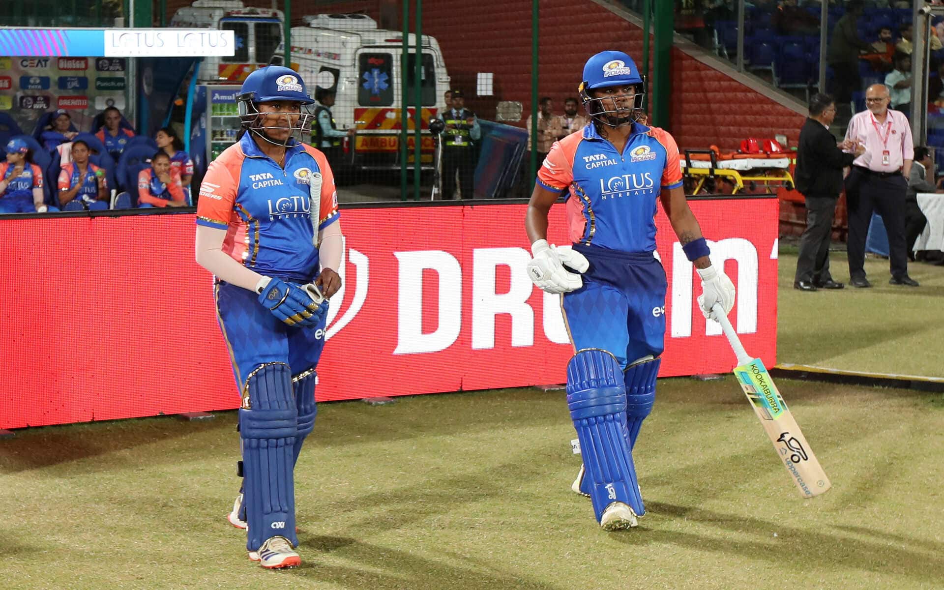 S Sajana and Hayley Matthews opened against RCB (Source: WPL)