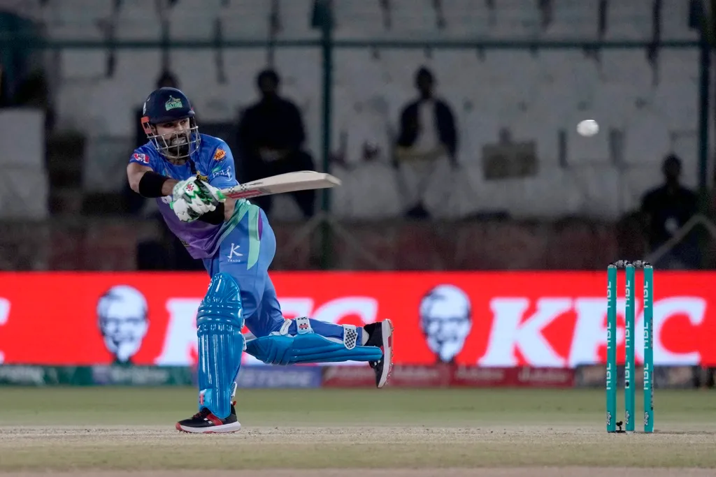 Mohammad Rizwan hits fifty vs Quetta Gladiators in PSL (AP)