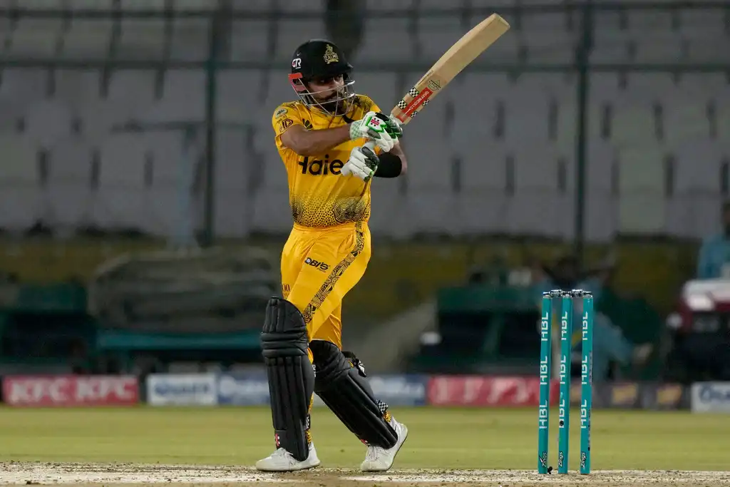 Babar Azam leads Peshawar Zalmi [AP]