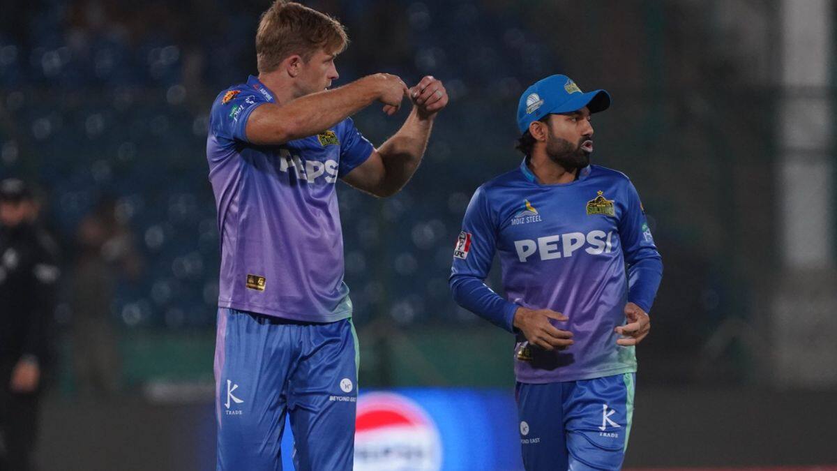 Rizwan with David Willey in PSL 2024  (X.com)