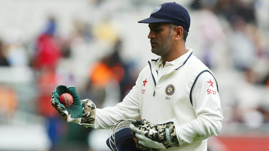 MS Dhoni retired from Tests in 2014 [X]