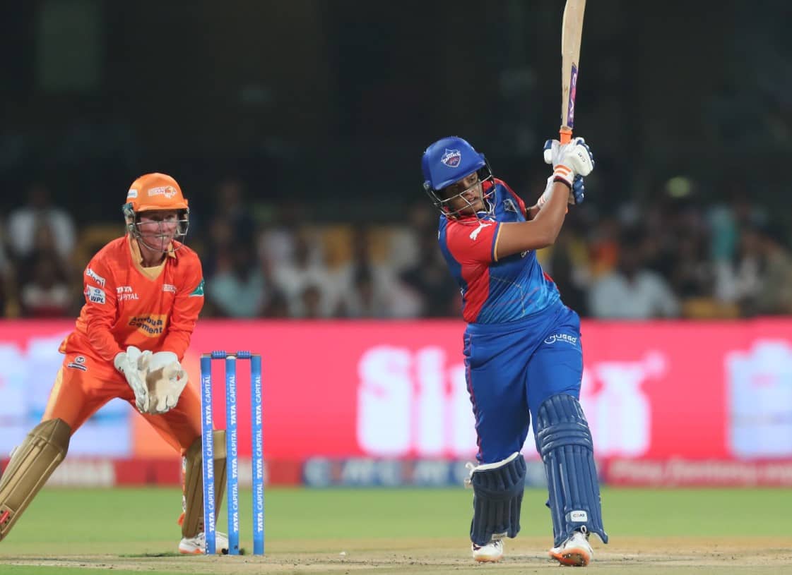 Shafali Verma in action against Gujarat Giants (x.com)