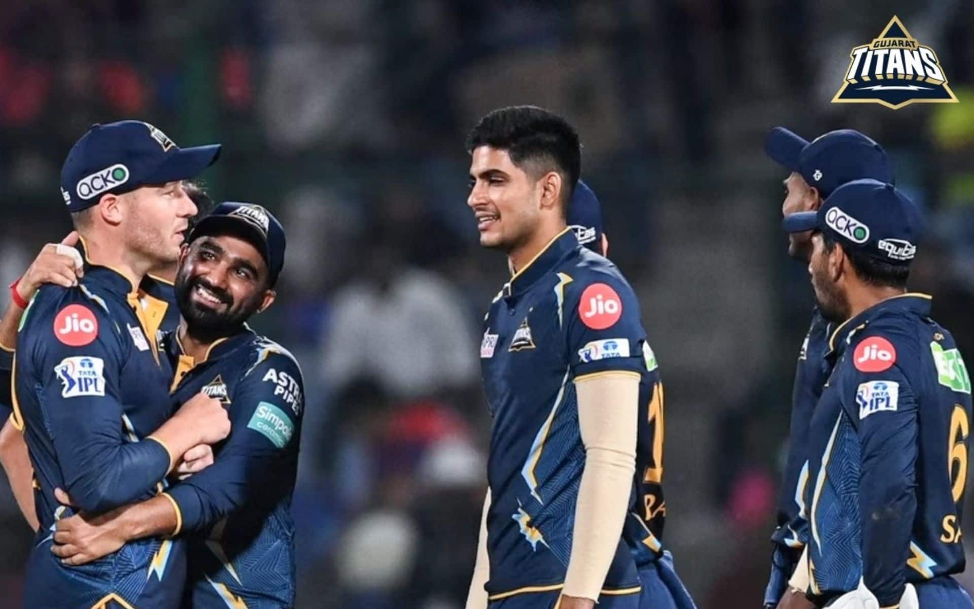 Shubman Gill and others during IPL 2023 (X.com)
