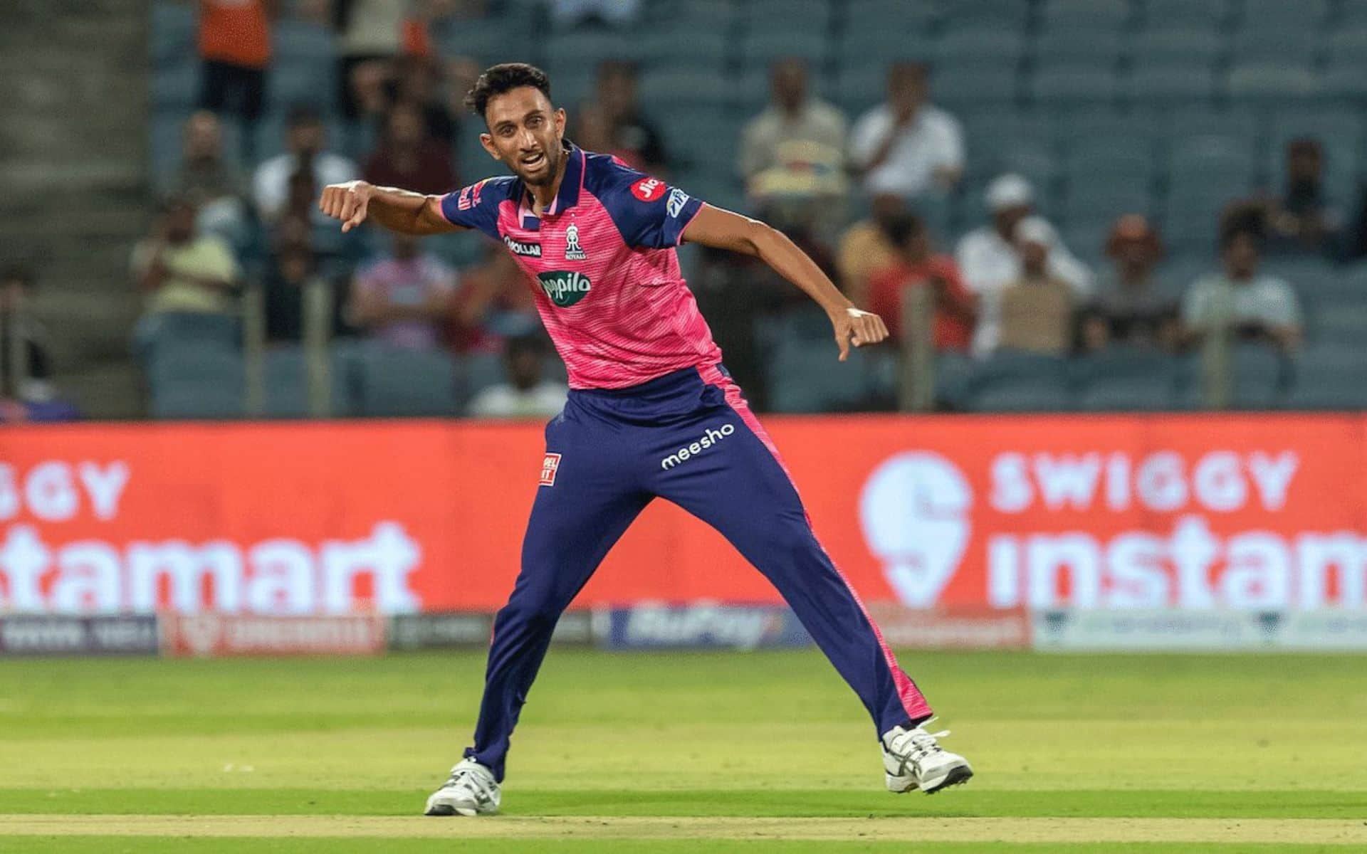Prasidh Krishna has been ruled out of IPL due to quadriceps injury (X.COM)