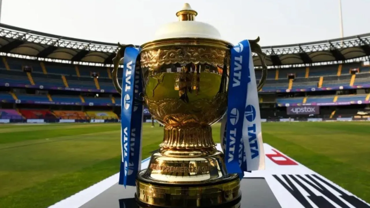 Indian Premier League trophy (Source:@IPL,x.com)