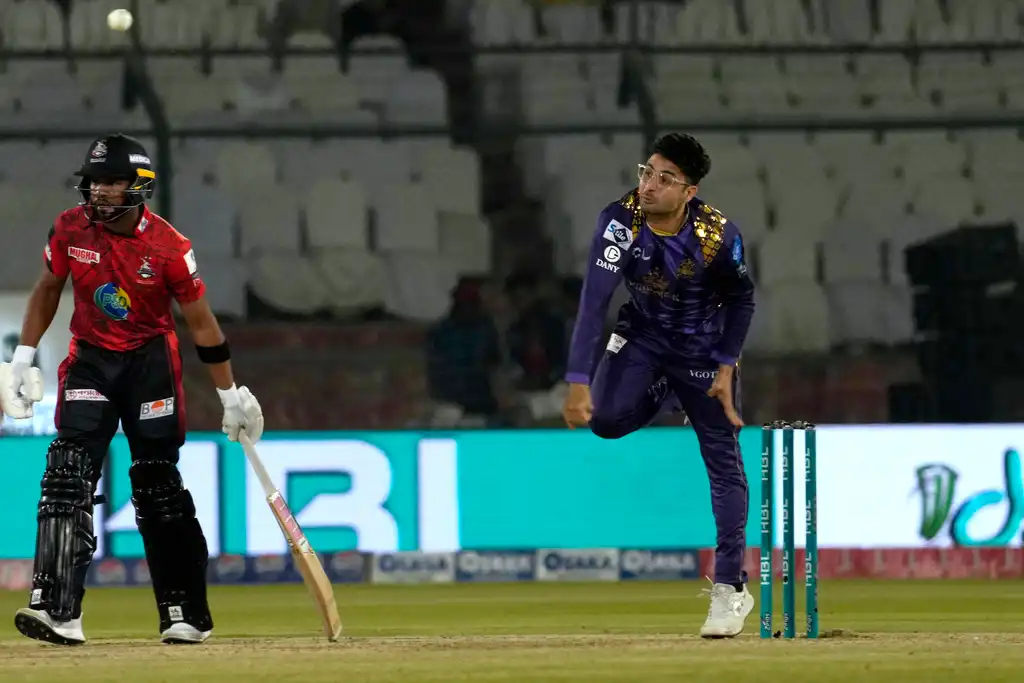 Abrar Ahmed plays a vital role for Quetta [AP]