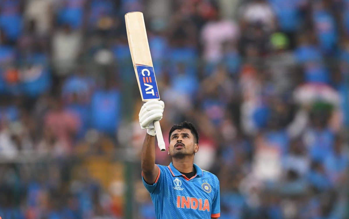 Shreyas Iyer in World Cup 2023 (X.com)