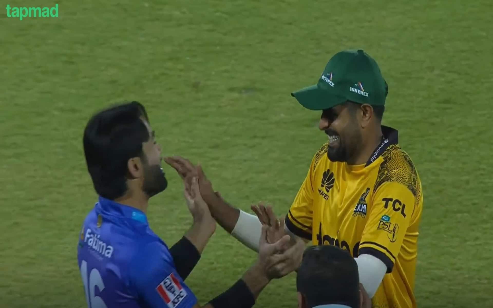 Rizwan and Babar together after the game (Source: PSL/PCB)