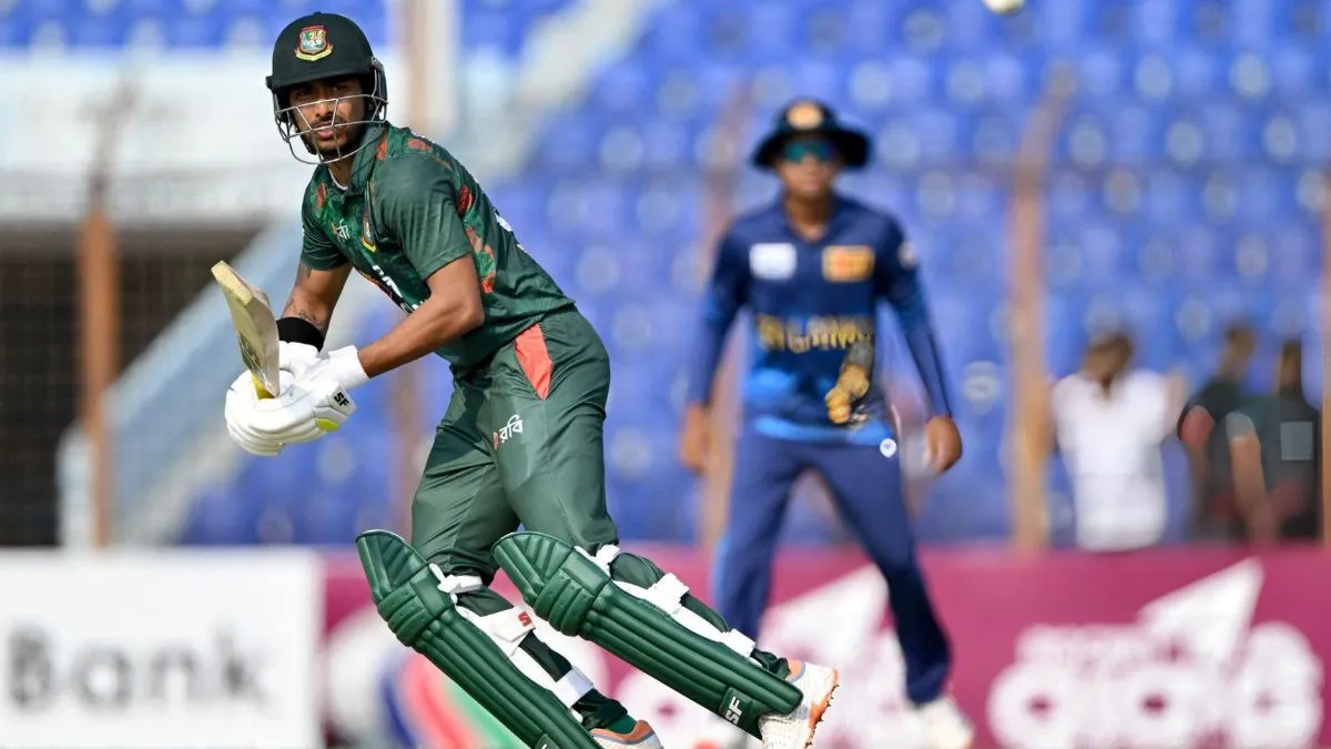 Soumya Sarkar completes 2000 ODI runs with half century vs SL (X.com)