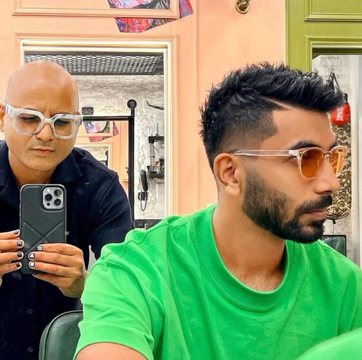 Jasprit Bumrah Gets A Funky Haircut Ahead Of IPL 2024; Check Pics