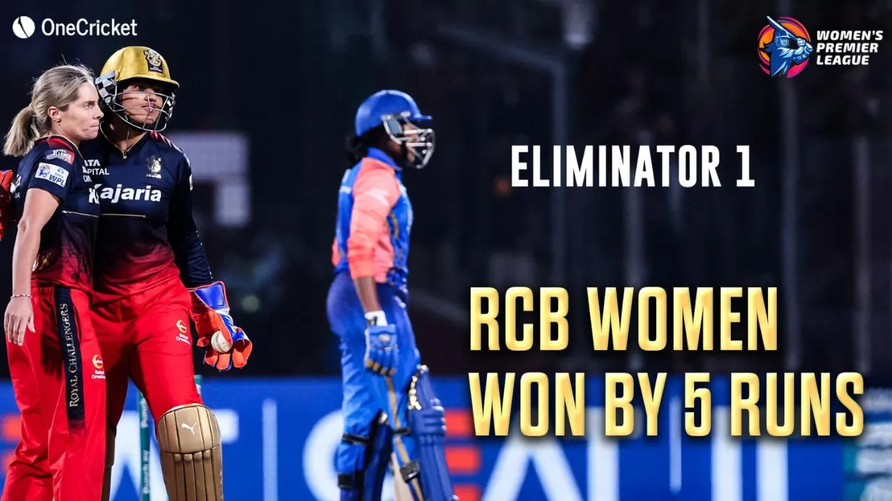 RCB vs MI, WPL 2024 Eliminator (OneCricket)
