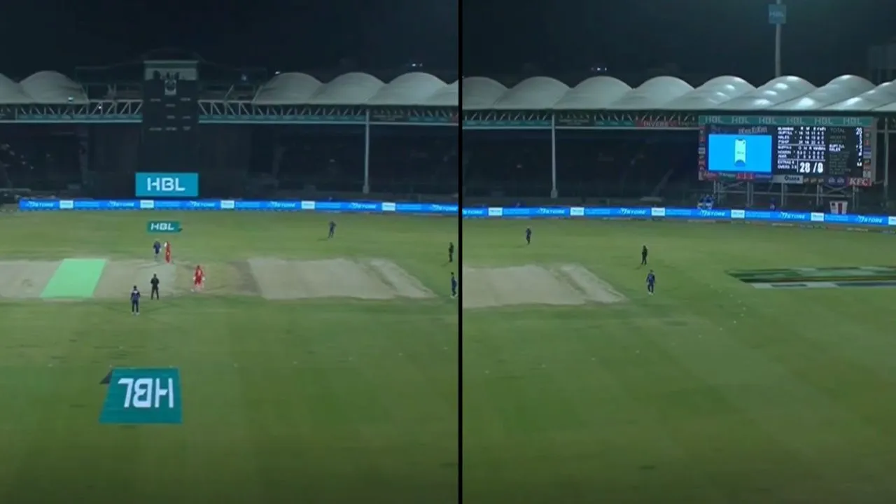 The 'low-crowd' Karachi stadium
