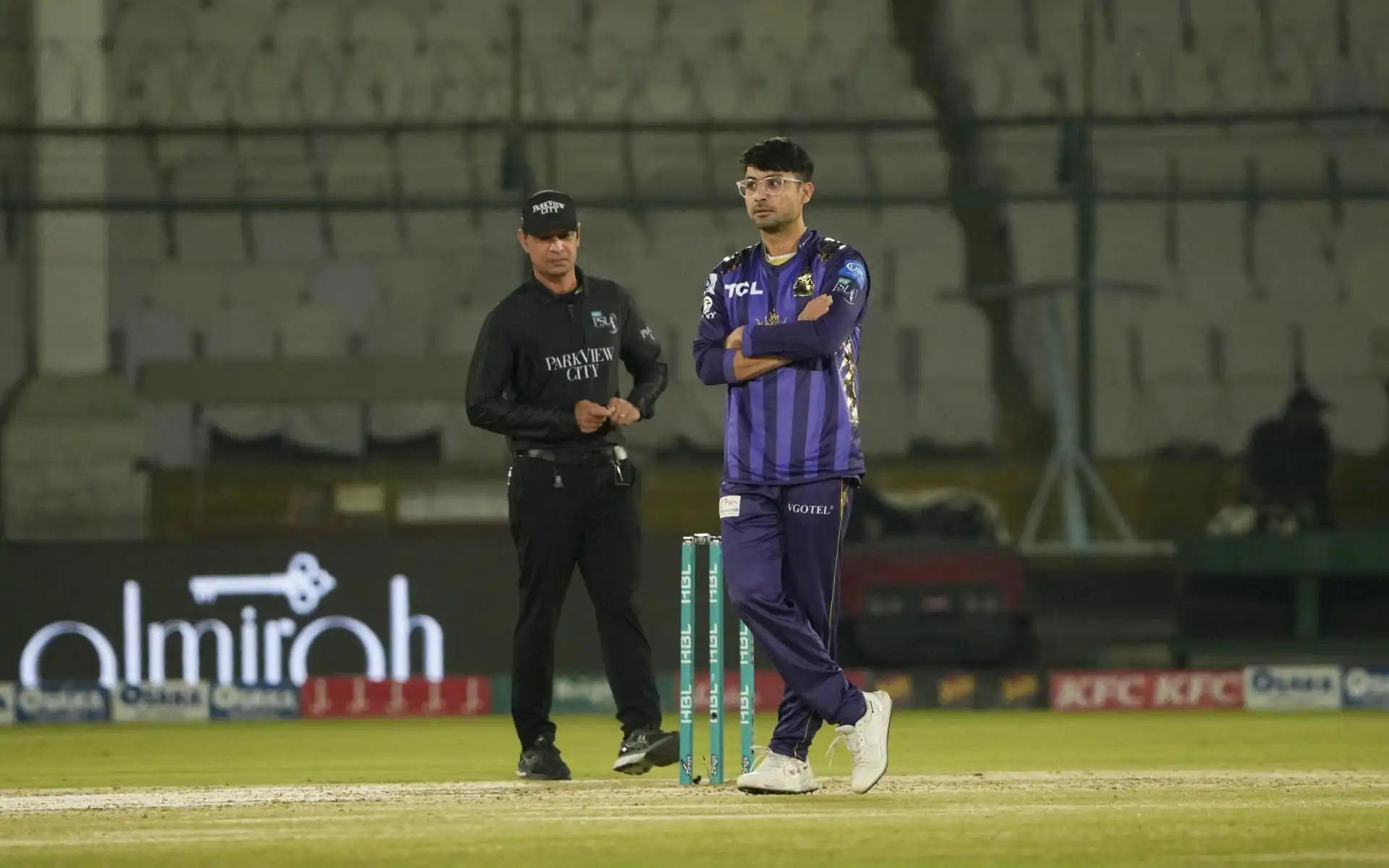 Abrar Ahmed in action | Source: X.com