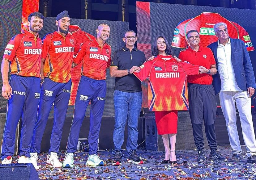 Punjab Kings unveils new jersey ahead of IPL 2024 (X.com)
