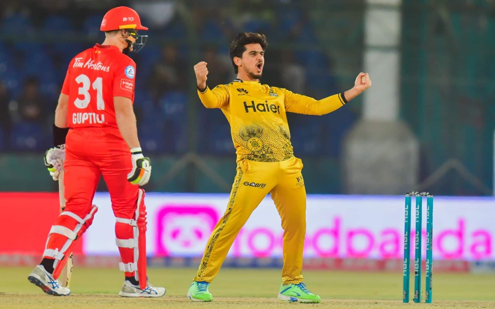 Saim Ayub has delivered with the ball too (Source: PSL/PCB)