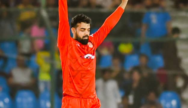 Shadab Khan has been in brilliant all-round form in PSL 2024 [X]
