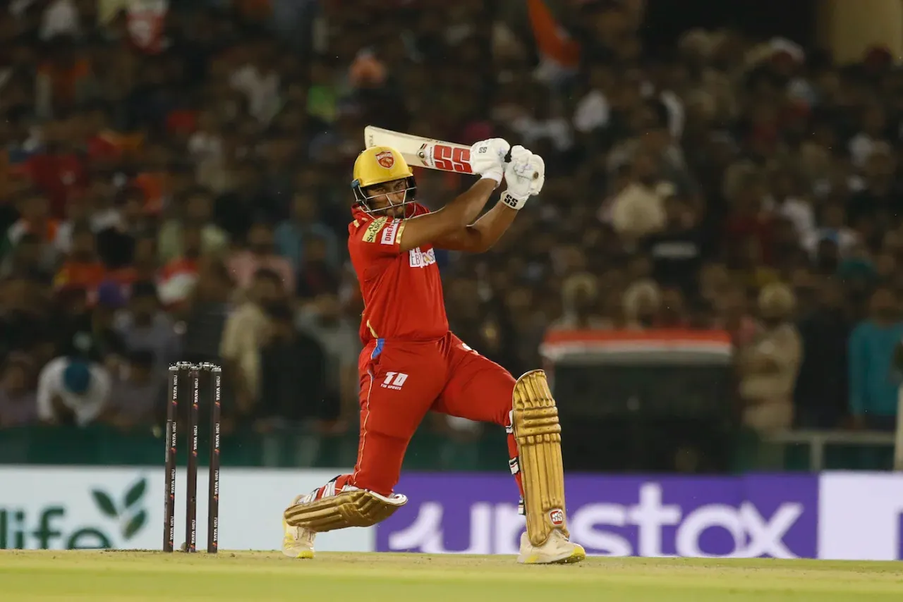 Shahrukh Khan in action for PBKS during IPL 2023 (BCCI)
