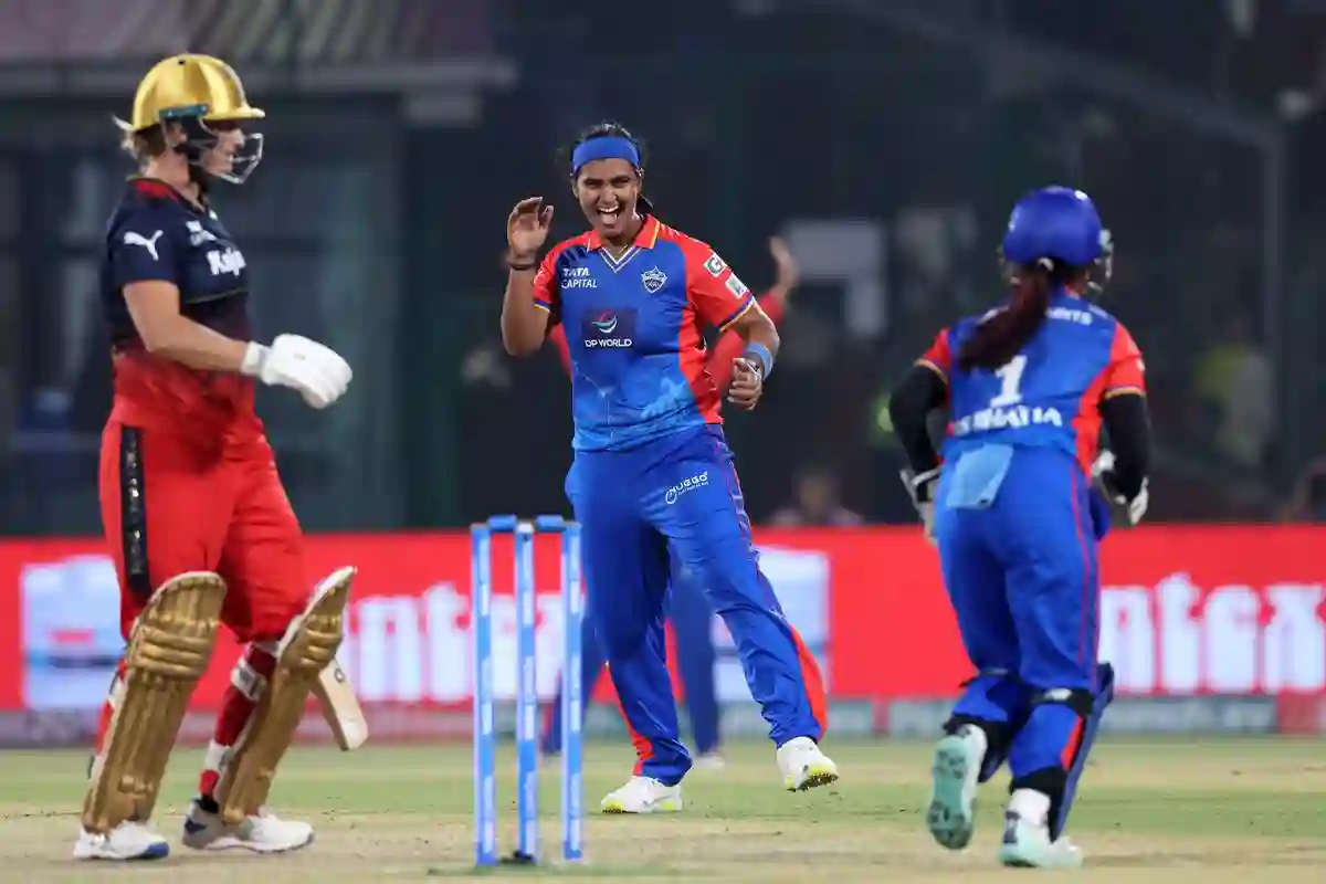 Shikha Pandey after Sophie Devine's wicket (X.com)