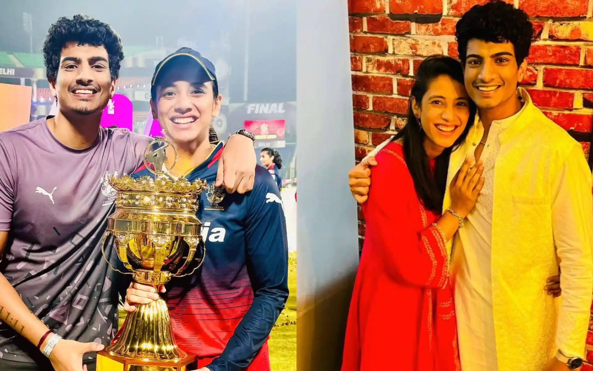 Smriti Mandhana and palash