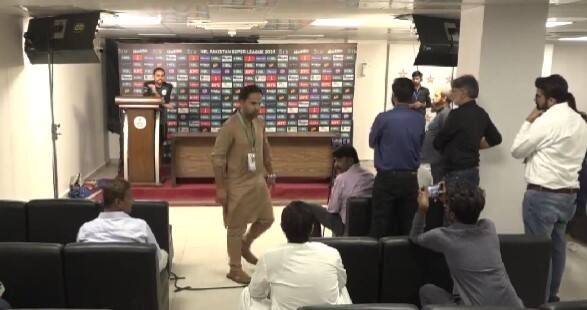 Journalists left the PSL 2024 final press conference mid way [X.com]