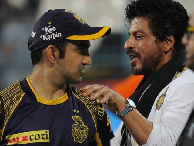 Gautam Gambhir and Shahrukh Khan reunite with IPL 2024 [X.com]