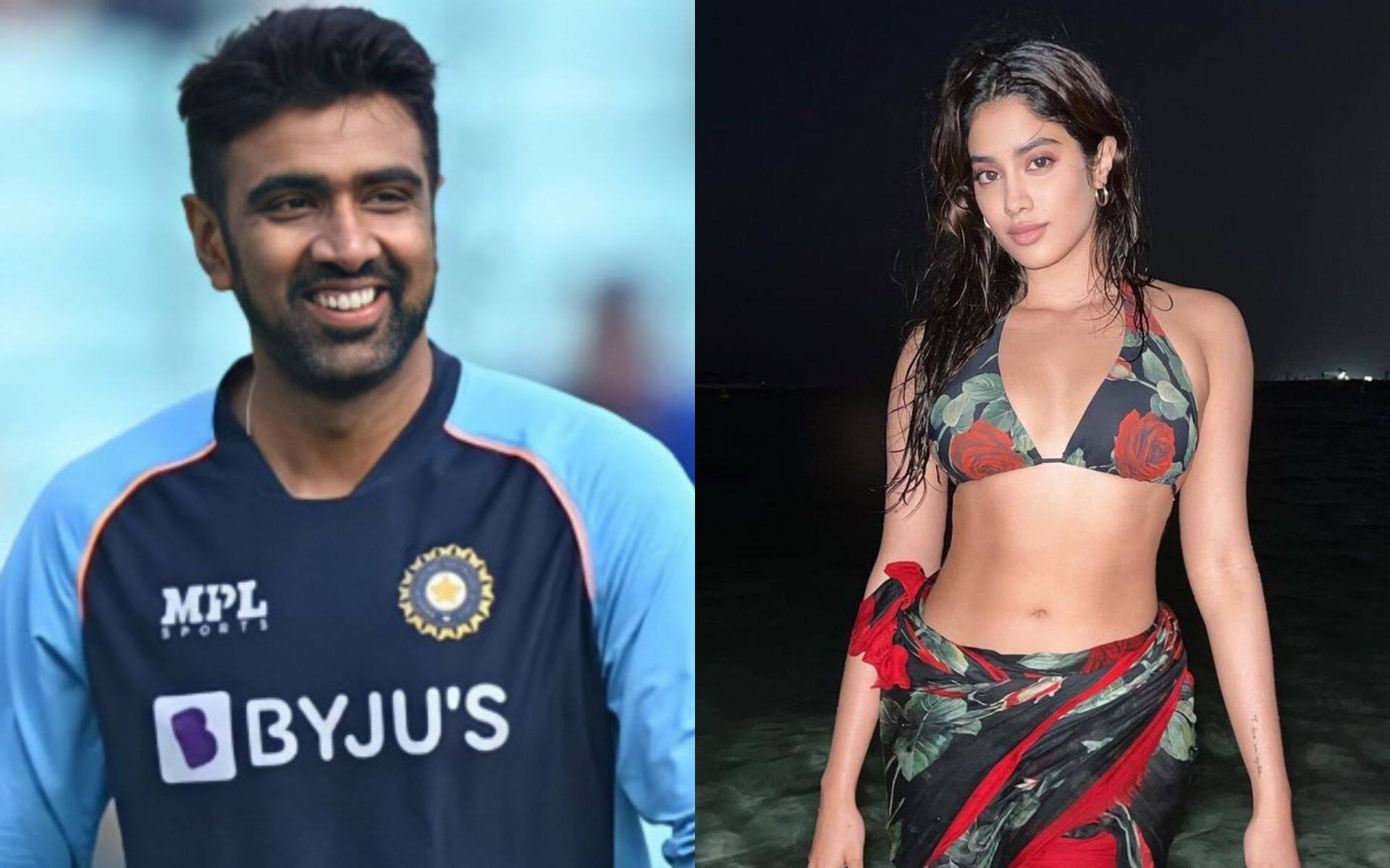Ashwin engages in amusing banter with 'parody' Jahnvi Kapoor [x.com]