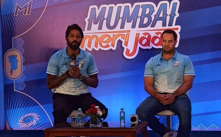 Hardik Pandya attended his first press conference as MI's new captain [X.com]