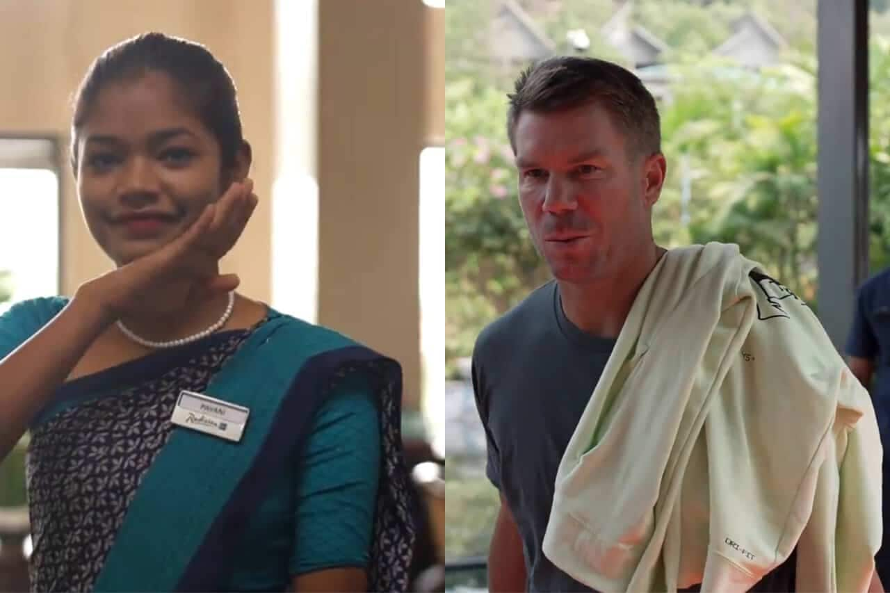 DC hotel staff emulating David Warner’s signature ‘Pushpa’ celebration | Source: X.com