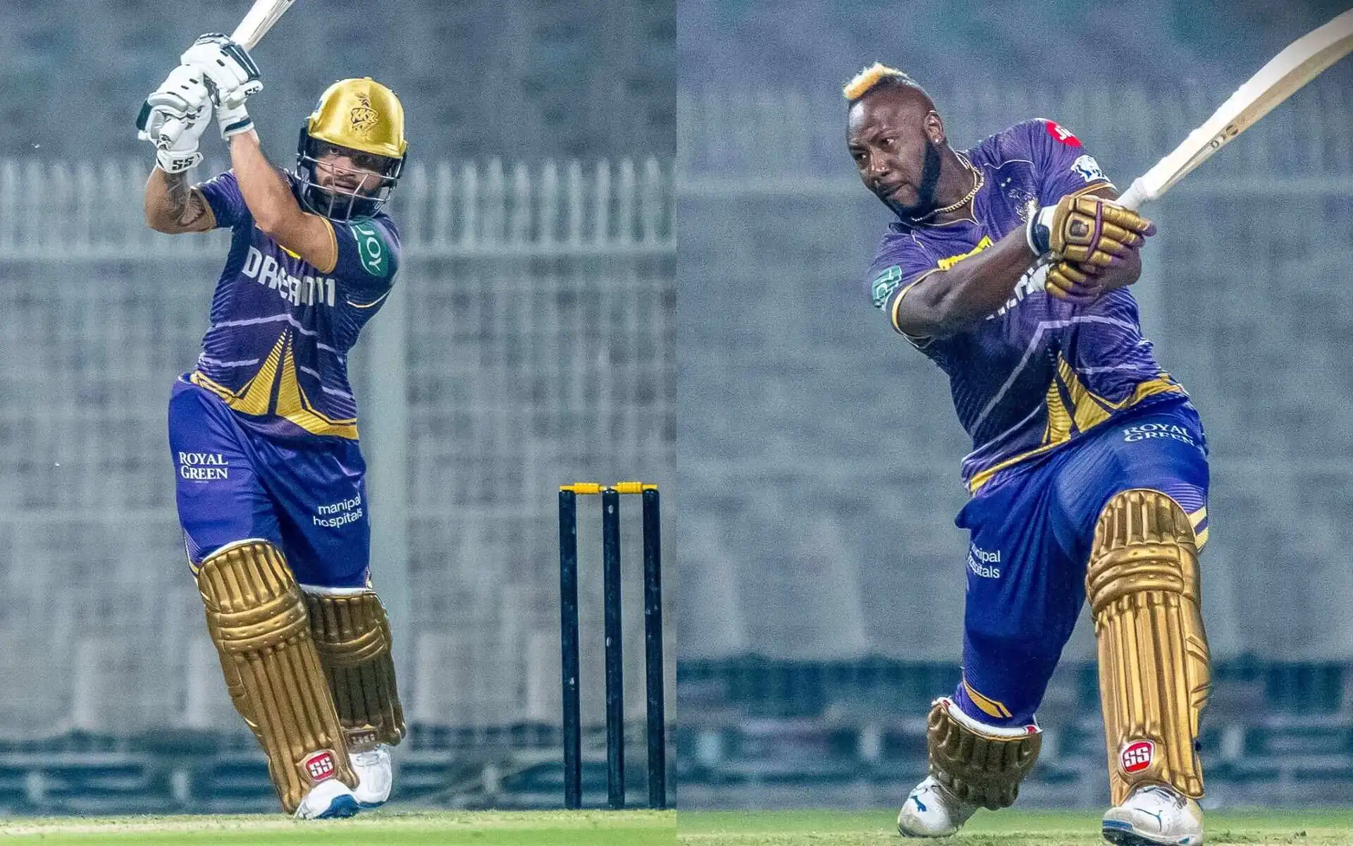 Rinku Singh, Andre Russell training hard ahead of IPL 2024 (X.com)