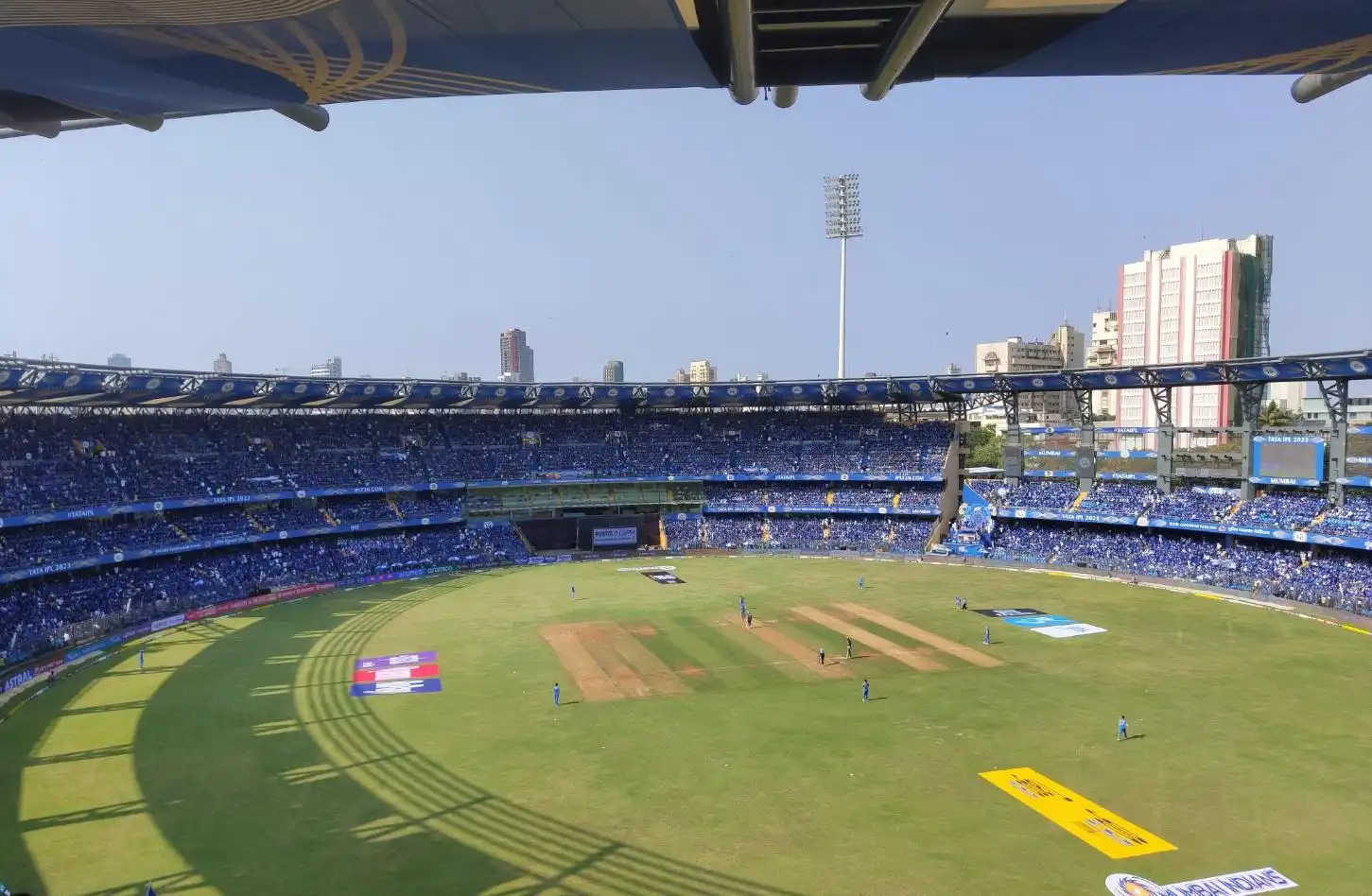 Wankhede stadium in Mumbai [X]