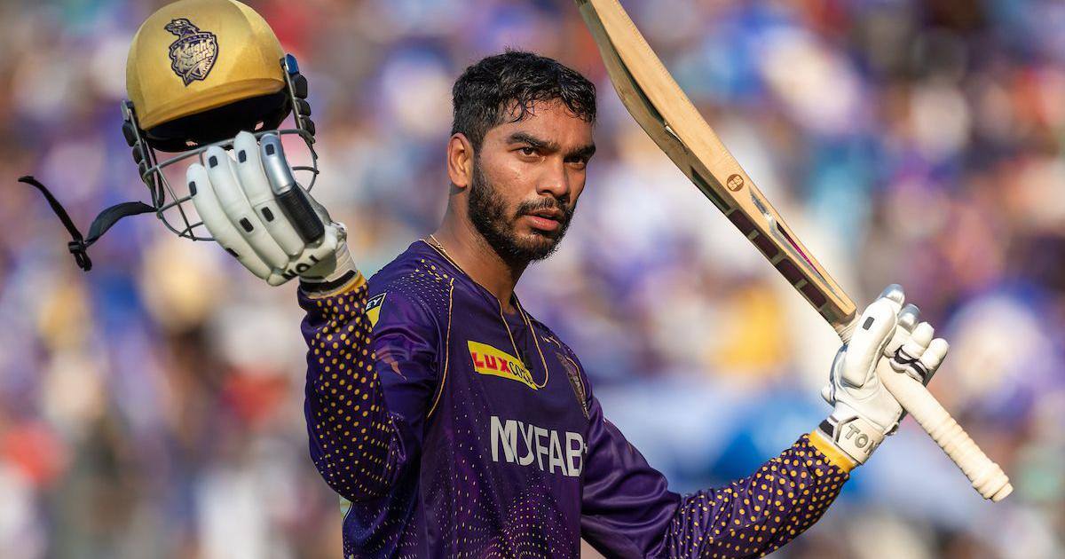 Venkatesh Iyer is a cause of concern for KKR ahead of IPL 2024 [X.com]