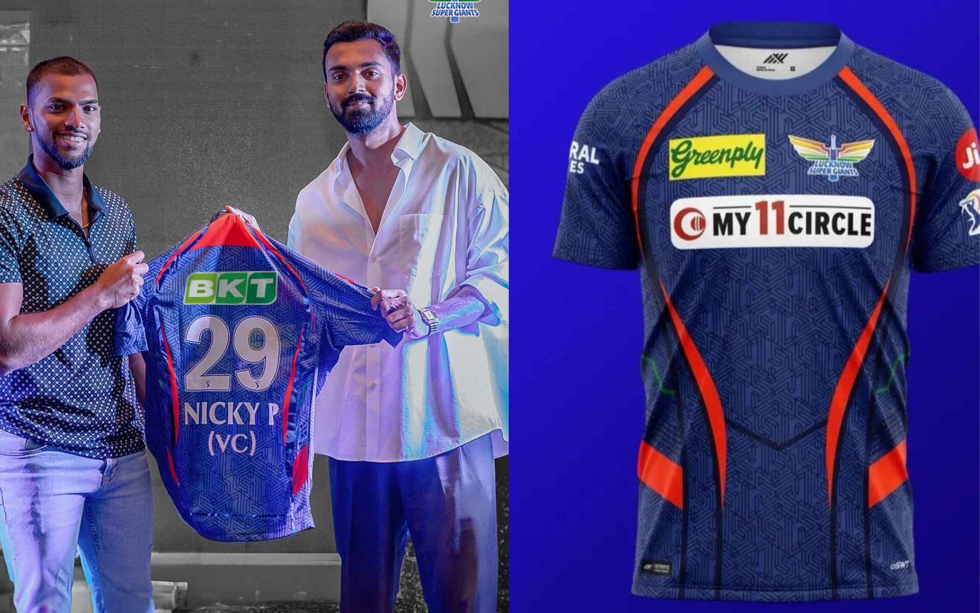 Lucknow Super Giants new jersey for 2024 (x.com)