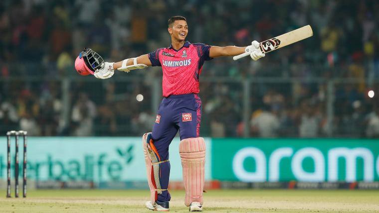 Jaiswal during a game in IPL (X.com)