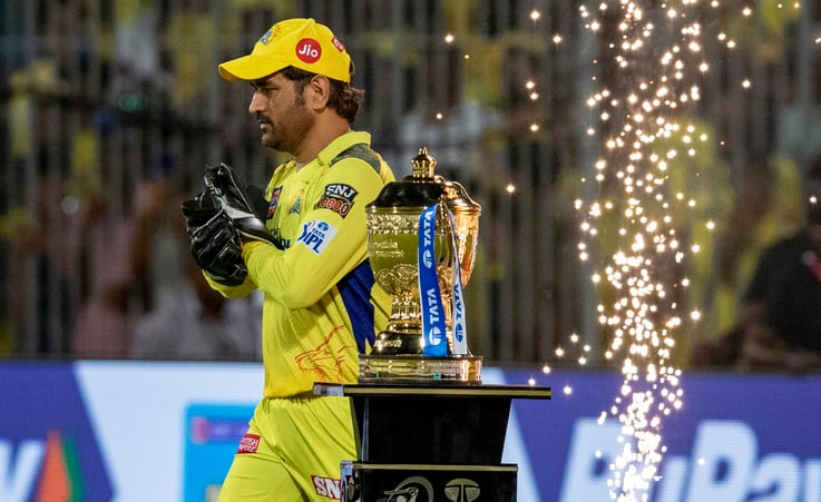 MS Dhoni has lifted IPL title five times [X.com]