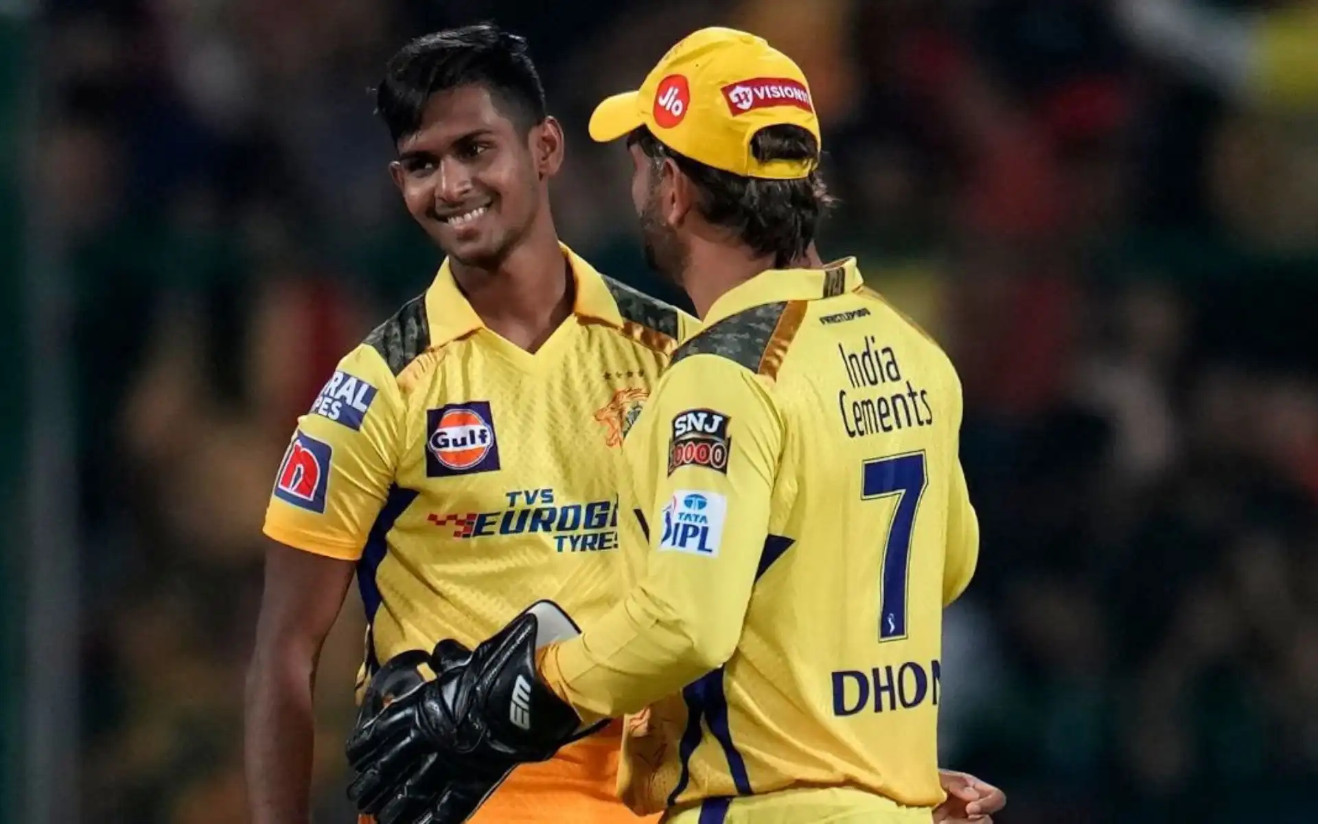 Matheesha Pathirana was MS Dhoni's main weapon at the death during IPL 2023 (Twitter)