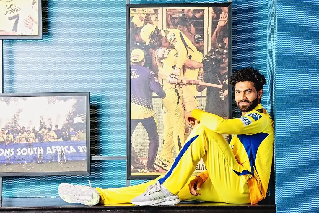 Jadeja in CSK jersey (X.com)