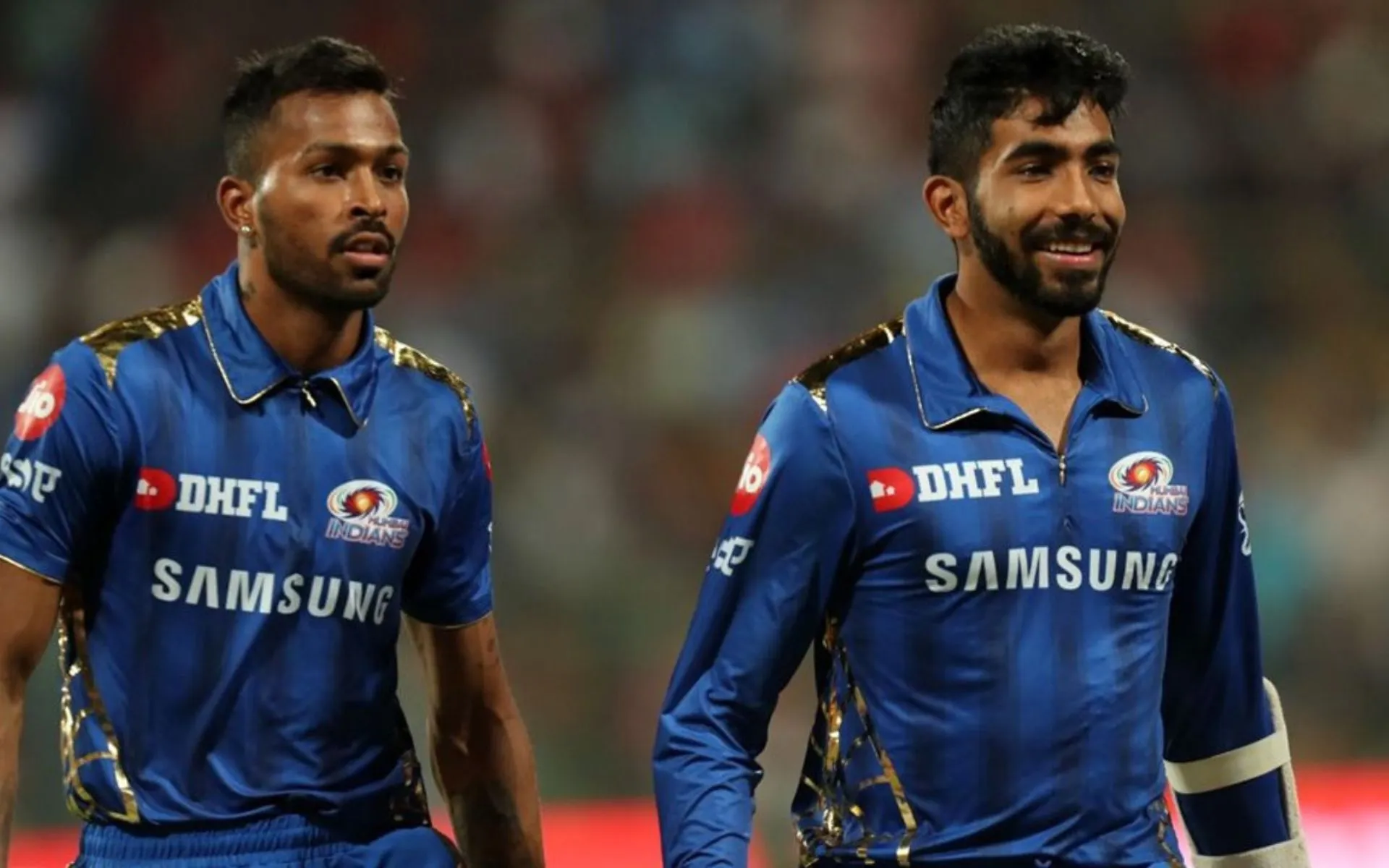 Hardik Pandya & Jasprit Bumrah are integral members of the MI Squad (Twitter)