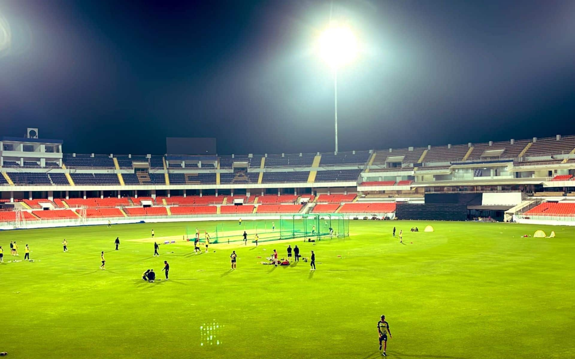 Punjab Kings training at Mullanpur stadium (X.com)