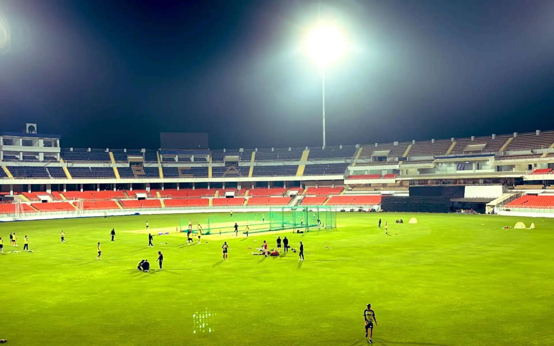 Punjab Kings training at Mullanpur stadium (X.com)