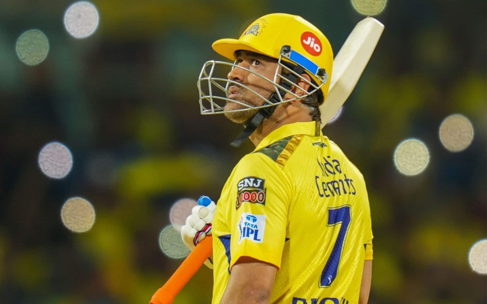 MS Dhoni batting for CSK (twitter)